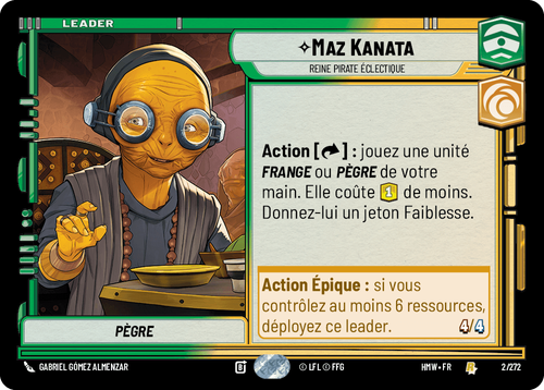Maz Kanata — Reine Pirate Éclectique