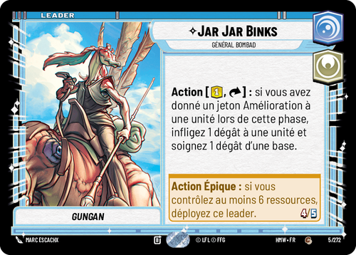 Jar Jar Binks — Général Bombad