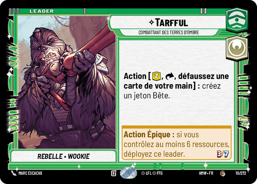 Tarfful — Combattant Des Terres D'Ombre