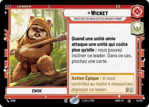 Wicket — Rares Sont Les Batailles Plus Grandes À Mener