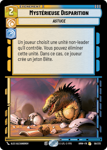 Mystérieuse Disparition — 