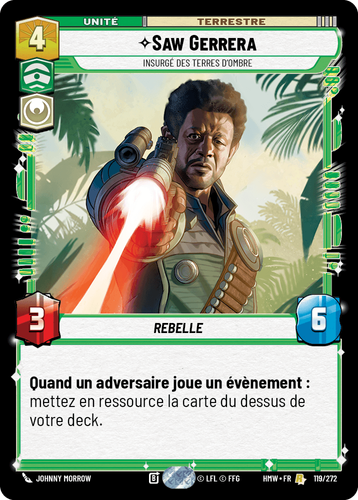 Saw Gerrera — Insurgé Des Terres D'Ombre