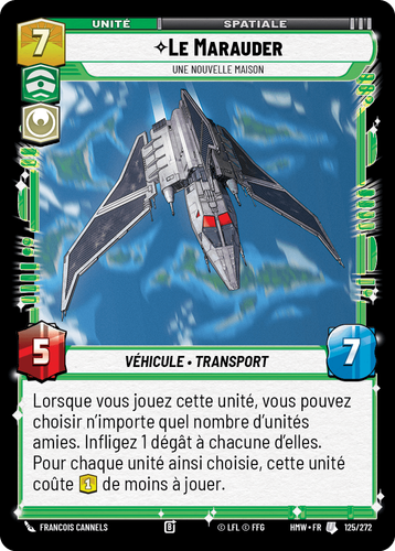 Le Marauder — Une Nouvelle Maison