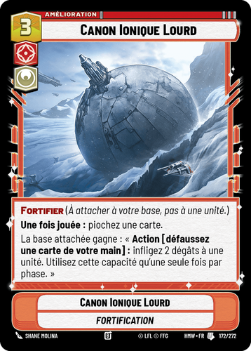 Canon Ionique Lourd — 
