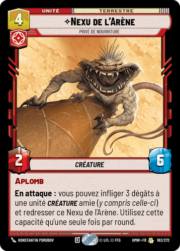 Nexu de l'Arène — Privé De Nourriture