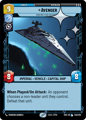Avenger — Hunting Star Destroyer