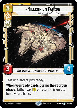 Millennium Falcon — Piece of Junk