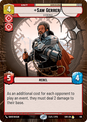 Saw Gerrera — Extremist