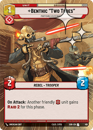 Benthic "Two Tubes" — Partisan Lieutenant
