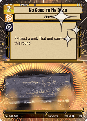 No Good to Me Dead