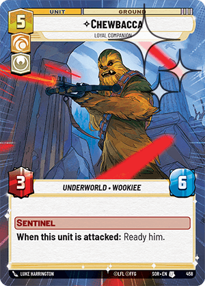 Chewbacca — Loyal Companion