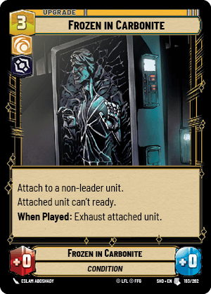 Frozen in Carbonite