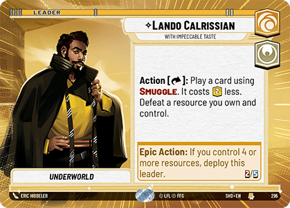 Lando Calrissian — With Impeccable Taste