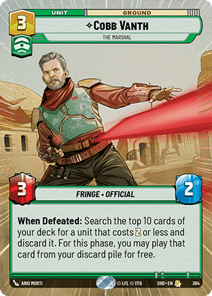 Cobb Vanth — The Marshal