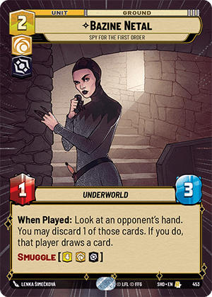 Bazine Netal — Spy for the First Order