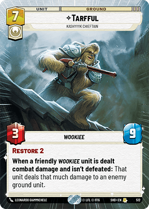Tarfful — Kashyyyk Chieftain