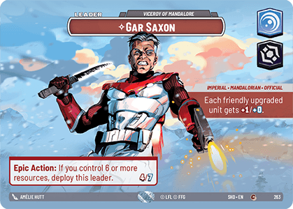 Gar Saxon — Viceroy of Mandalore