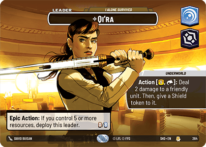 Qi'ra — I Alone Survived
