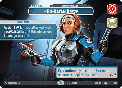 Bo-Katan Kryze — Princess in Exile