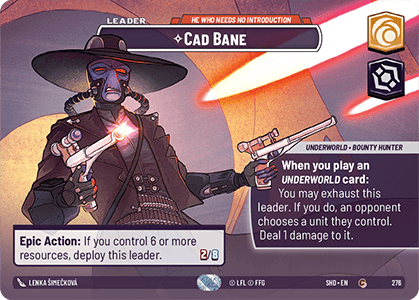 Cad Bane — He Who Needs No Introduction