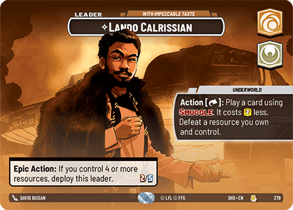 Lando Calrissian — With Impeccable Taste