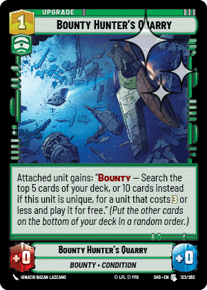 Bounty Hunter's Quarry