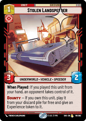 Stolen Landspeeder