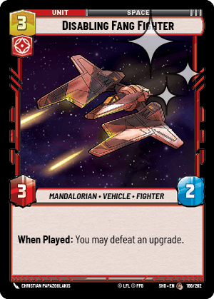 Disabling Fang Fighter