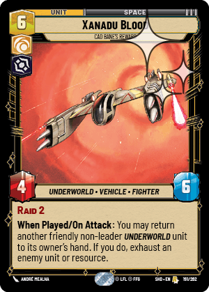 Xanadu Blood — Cad Bane's Reward