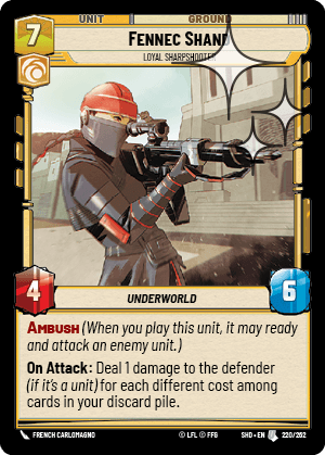 Fennec Shand — Loyal Sharpshooter
