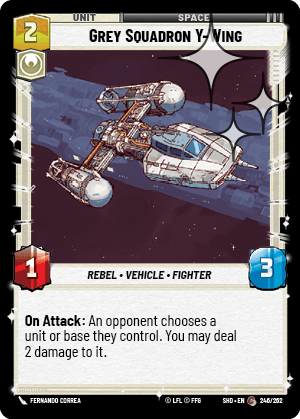 Grey Squadron Y-Wing