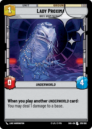 Lady Proxima — White Worm Matriarch