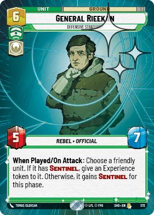 General Rieekan — Defensive Strategist