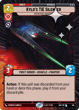Kylo's TIE Silencer — Ruthlessly Efficient