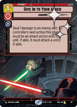 Give In to Your Anger