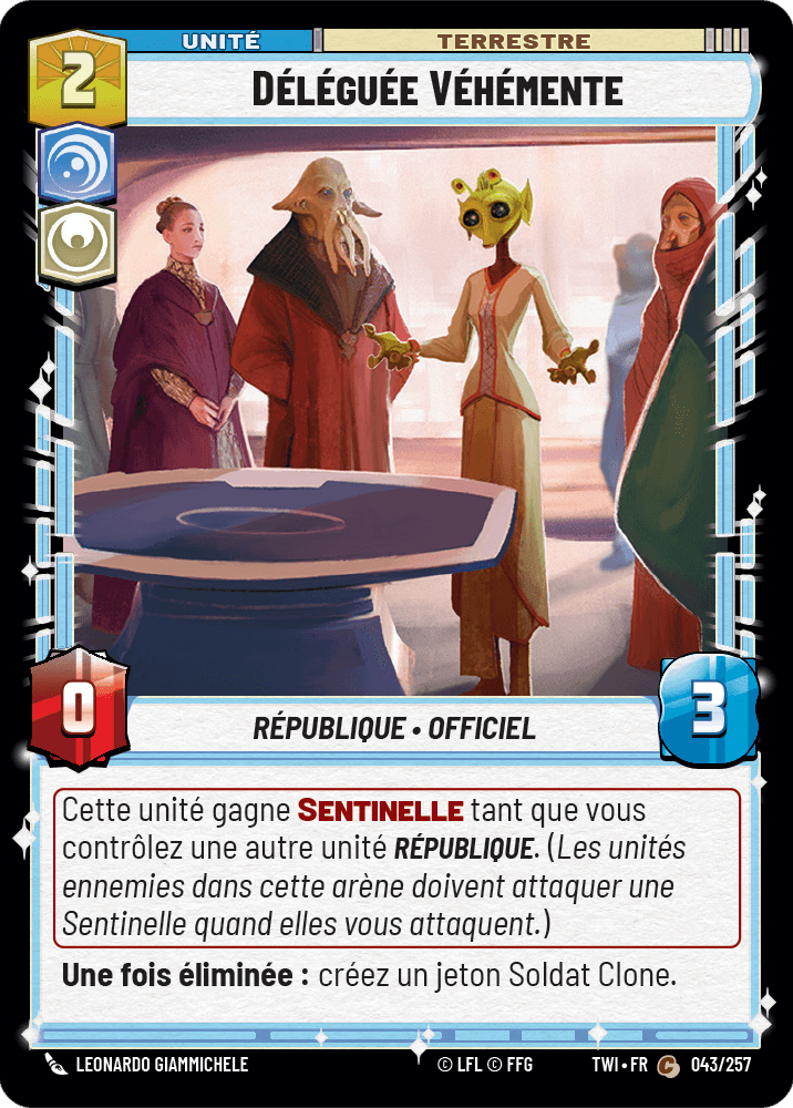 Déléguée Véhémente