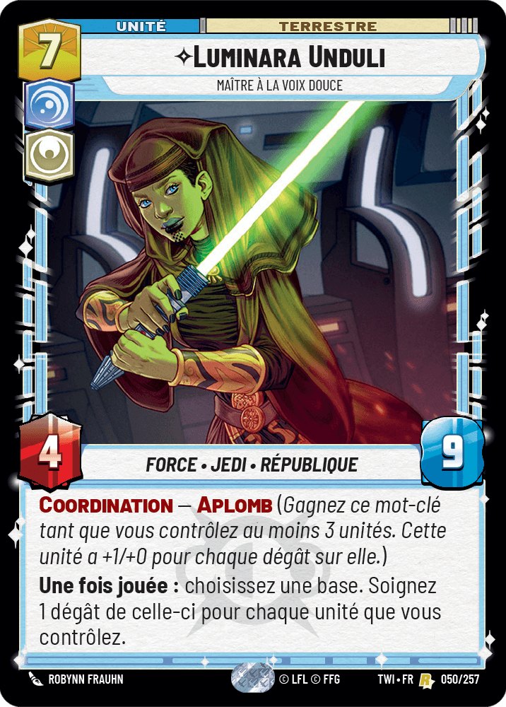 Luminara Unduli, Maître À La Voix Douce