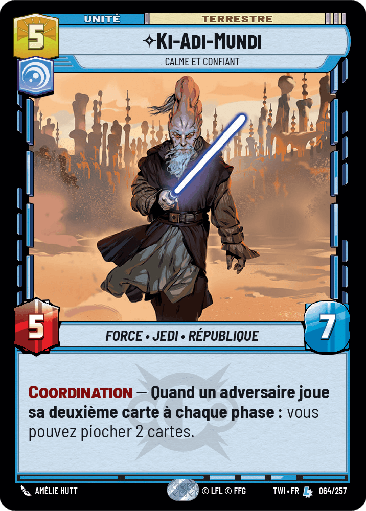Ki-Adi-Mundi, Calme Et Confiant