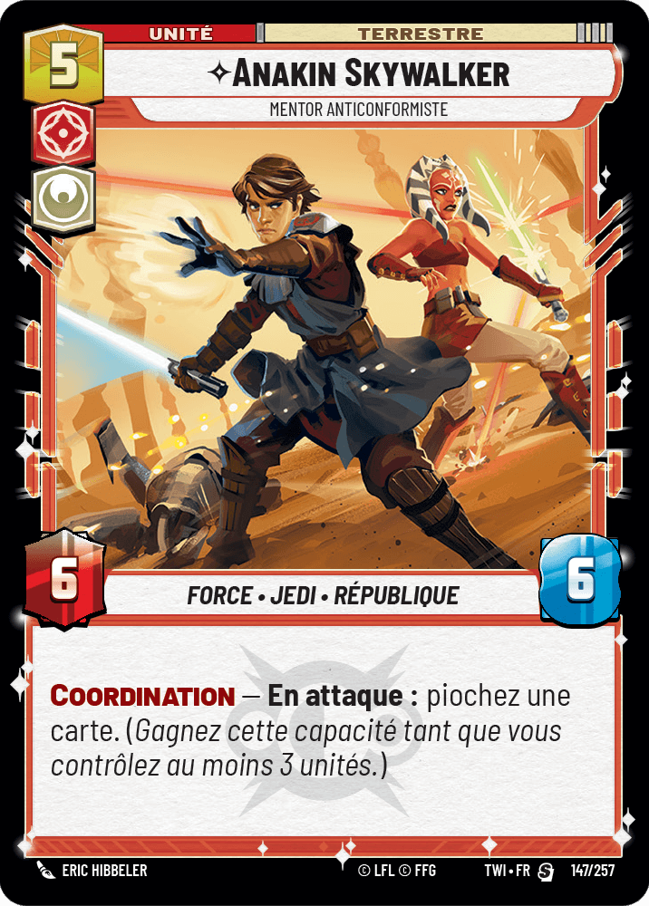 Anakin Skywalker, Mentor Anticonformiste