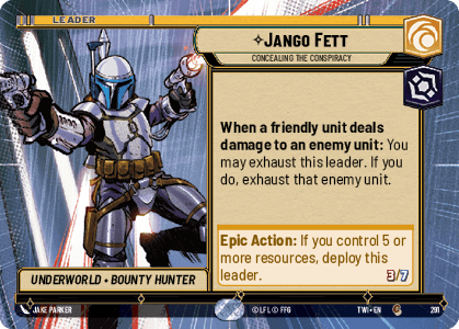 Jango Fett — Concealing the Conspiracy