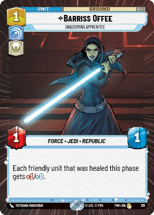 Barriss Offee — Unassuming Apprentice
