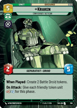 Kraken — Confederate Tactician