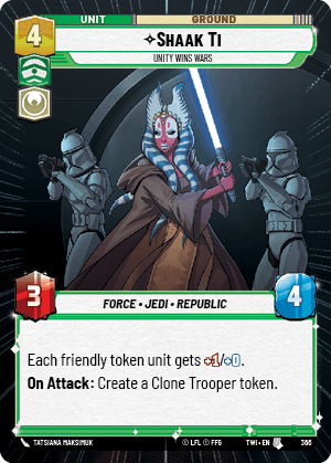 Shaak Ti — Unity Wins Wars