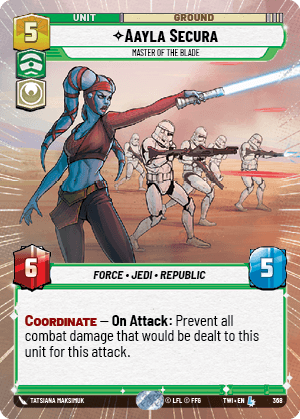 Aayla Secura — Master of the Blade