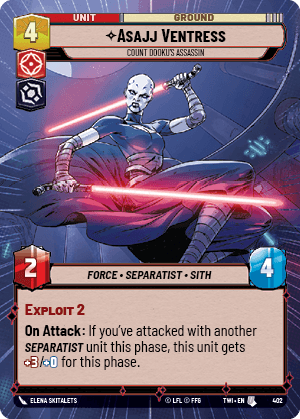 Asajj Ventress — Count Dooku's Assassin
