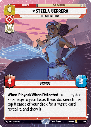 Steela Gerrera — Beloved Tactician