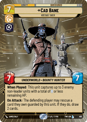 Cad Bane — Hostage Taker