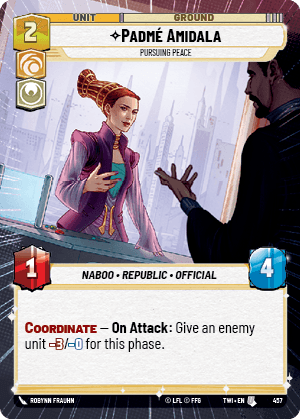 Padmé Amidala — Pursuing Peace
