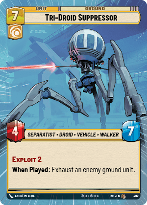 Tri-Droid Suppressor