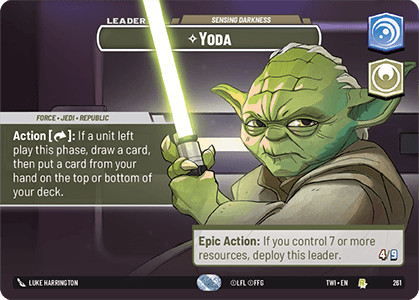 Yoda — Sensing Darkness